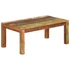 Kép 8/9 - VidaXL tömör újrahasznosított fa dohányzóasztal 100 x 55 x 40 cm