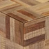 Kép 5/8 - VidaXL szürke tömör újrahasznosított tíkfa dohányzóasztal 55x55x40 cm