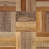 Kép 7/8 - VidaXL szürke tömör újrahasznosított tíkfa dohányzóasztal 55x55x40 cm