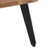 Kép 5/9 - VidaXL tömör újrahasznosított tíkfa pad 110 x 35 x 45 cm