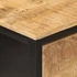 Kép 5/10 - VidaXL tömör mangófa és vas tálalóasztal 100 x 35 x 76 cm