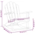 Kép 7/7 - VidaXL tömör tíkfa kerti adirondack hintaszék 79 x 100 x 103 cm