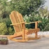 Kép 1/7 - VidaXL tömör tíkfa kerti adirondack hintaszék 79 x 100 x 103 cm