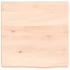 Kép 4/10 - VidaXL kezeletlen tömör tölgyfa fali polc 40x40x(2-4) cm