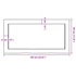 Kép 10/10 - VidaXL kezeletlen tömör tölgyfa fali polc 60x30x(2-4) cm