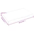 Kép 9/10 - VidaXL kezeletlen tömör tölgyfa fali polc 60x40x(2-4) cm