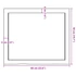 Kép 10/10 - VidaXL kezeletlen tömör tölgyfa fali polc 60x50x(2-6) cm
