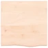 Kép 4/10 - VidaXL kezeletlen tömör tölgyfa fali polc 60x60x(2-6) cm