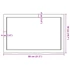 Kép 10/10 - VidaXL kezeletlen tömör tölgyfa fali polc 80x50x(2-4) cm