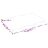 Kép 9/10 - VidaXL kezeletlen tömör tölgyfa fali polc 80x60x(2-4) cm