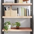 Kép 1/10 - VidaXL kezeletlen tömör tölgyfa fali polc 100x40x(2-6) cm