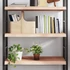 Kép 1/10 - VidaXL kezeletlen tömör tölgyfa fali polc 100x50x(2-6) cm