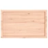 Kép 5/10 - VidaXL kezeletlen tömör tölgyfa fali polc 100x60x(2-4) cm