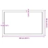 Kép 10/10 - VidaXL kezeletlen tömör tölgyfa fali polc 100x60x(2-4) cm