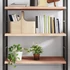 Kép 1/10 - VidaXL kezeletlen tömör tölgyfa fali polc 100x60x(2-4) cm