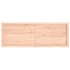 Kép 5/10 - VidaXL kezeletlen tömör tölgyfa fali polc 140x50x(2-4) cm