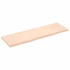 Kép 2/10 - VidaXL kezeletlen tömör tölgyfa fali polc 160x50x(2-4) cm