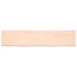 Kép 4/10 - VidaXL kezeletlen tömör tölgyfa fali polc 180x40x(2-6) cm