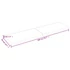 Kép 10/10 - VidaXL kezeletlen tömör tölgyfa fali polc 200x50x(2-6) cm