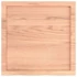 Kép 5/10 - VidaXL világosbarna kezelt tömör tölgyfa fali polc 60x60x(2-4) cm