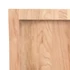 Kép 7/10 - VidaXL világosbarna kezelt tömör tölgyfa fali polc 60x60x(2-4) cm