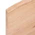 Kép 6/7 - VidaXL világosbarna kezelt tömör tölgyfa fali polc 80x40x2 cm