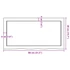 Kép 10/10 - VidaXL világosbarna kezelt tömör tölgyfa fali polc 80x40x(2-6) cm