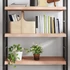 Kép 1/10 - VidaXL világosbarna kezelt tömör tölgyfa fali polc 80x40x(2-6) cm