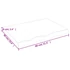 Kép 9/10 - VidaXL világosbarna kezelt tömör tölgyfa fali polc 80x60x(2-6) cm