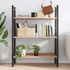 Kép 3/7 - VidaXL világosbarna kezelt tömör tölgyfa fali polc 100x40x2 cm