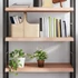 Kép 1/10 - VidaXL világosbarna kezelt tömör tölgyfa fali polc 100x50x(2-6) cm