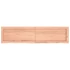 Kép 5/10 - VidaXL világosbarna kezelt tömör tölgyfa fali polc 120 x 30 x (2-6) cm