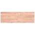 Kép 4/10 - VidaXL világosbarna kezelt tömör tölgyfa fali polc 120 x 40 x (2-4) cm