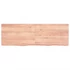 Kép 4/10 - VidaXL világosbarna kezelt tömör tölgyfa fali polc 120 x 40 x (2-6) cm
