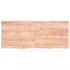 Kép 4/10 - VidaXL világosbarna kezelt tömör tölgyfa fali polc 120 x 50 x (2-4) cm