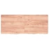 Kép 4/10 - VidaXL világosbarna kezelt tömör tölgyfa fali polc 120 x 50 x (2-6) cm