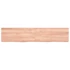 Kép 4/10 - VidaXL világosbarna kezelt tömör tölgyfa fali polc 140 x 30 x (2-6) cm