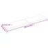 Kép 10/10 - VidaXL világosbarna kezelt tömör tölgyfa fali polc 180 x 40 x (2-4) cm