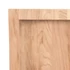 Kép 7/10 - VidaXL világosbarna kezelt tömör tölgyfa fali polc 180 x 50 x (2-4) cm