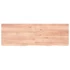 Kép 4/10 - VidaXL világosbarna kezelt tömör tölgyfa fali polc 180 x 60 x (2-4) cm