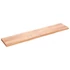 Kép 2/10 - VidaXL világosbarna kezelt tömör tölgyfa fali polc 200 x 40 x (2-6) cm