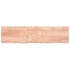 Kép 4/10 - VidaXL világosbarna kezelt tömör tölgyfa fali polc 200 x 50 x (2-4) cm