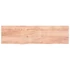 Kép 4/10 - VidaXL világosbarna kezelt tömör tölgyfa fali polc 220 x 60 x (2-6) cm
