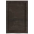 Kép 5/10 - VidaXL sötétbarna kezelt tömör tölgyfa fali polc 40x60x(2-6) cm