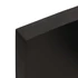 Kép 8/10 - VidaXL sötétbarna kezelt tömör tölgyfa fali polc 60x40x(2-6) cm