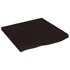 Kép 2/10 - VidaXL sötétbarna kezelt tömör tölgyfa fali polc 60x60x(2-4) cm