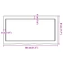 Kép 10/10 - VidaXL sötétbarna kezelt tömör tölgyfa fali polc 80x40x(2-6) cm