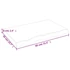 Kép 9/10 - VidaXL sötétbarna kezelt tömör tölgyfa fali polc 80x50x(2-6) cm