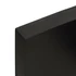 Kép 8/10 - VidaXL sötétbarna kezelt tömör tölgyfa fali polc 80x60x(2-6) cm