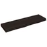Kép 2/10 - VidaXL sötétbarna kezelt tömör tölgyfa fali polc 100x30x(2-6) cm